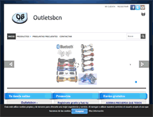 Tablet Screenshot of outletsbcn.com